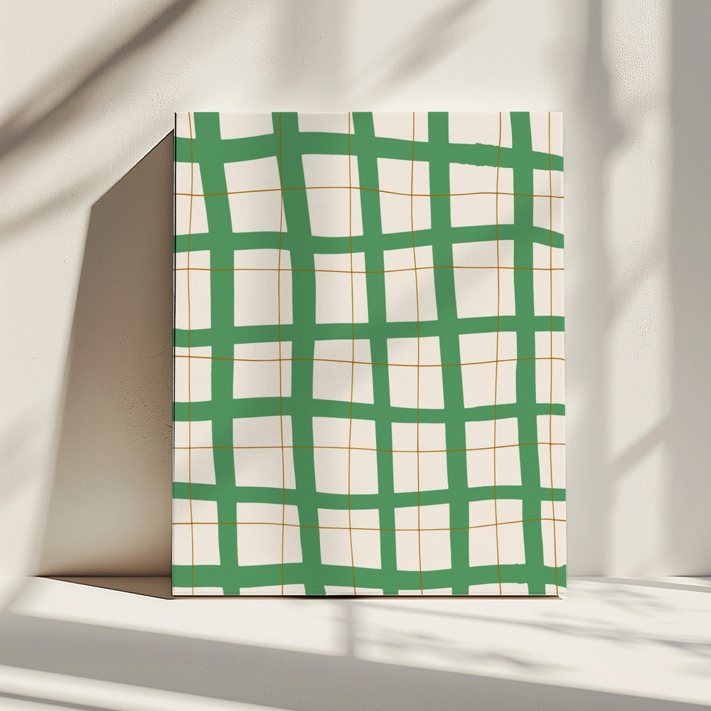 Groen raster | Canvas