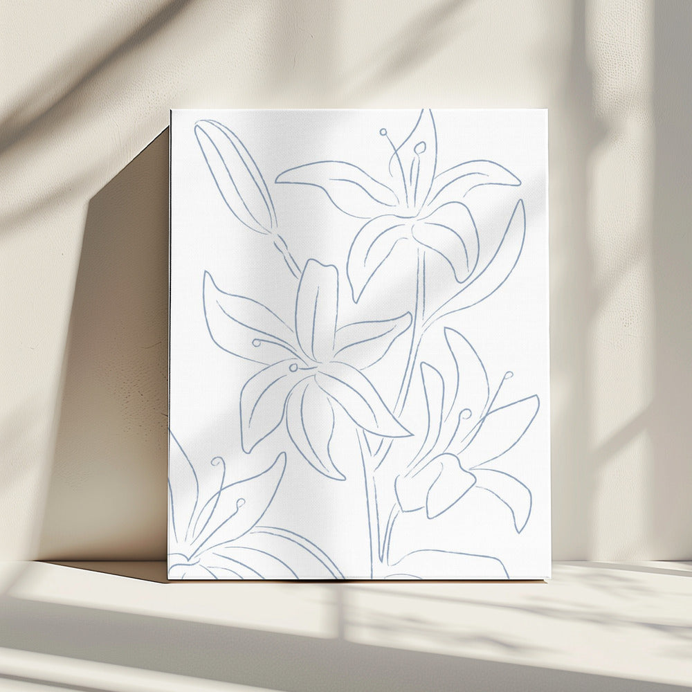 Lelies nr. 01 | Canvas