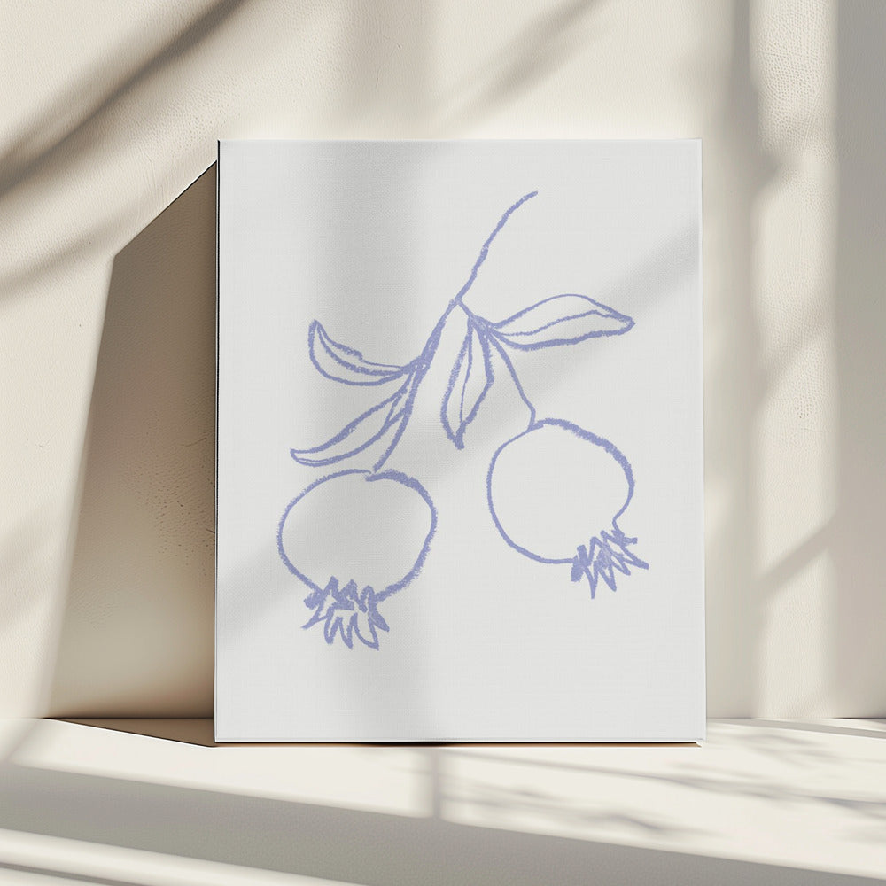 Granaatappel Lila | Canvas