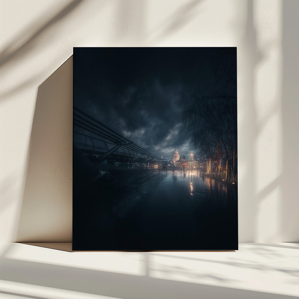 Laat het regenen | Canvas