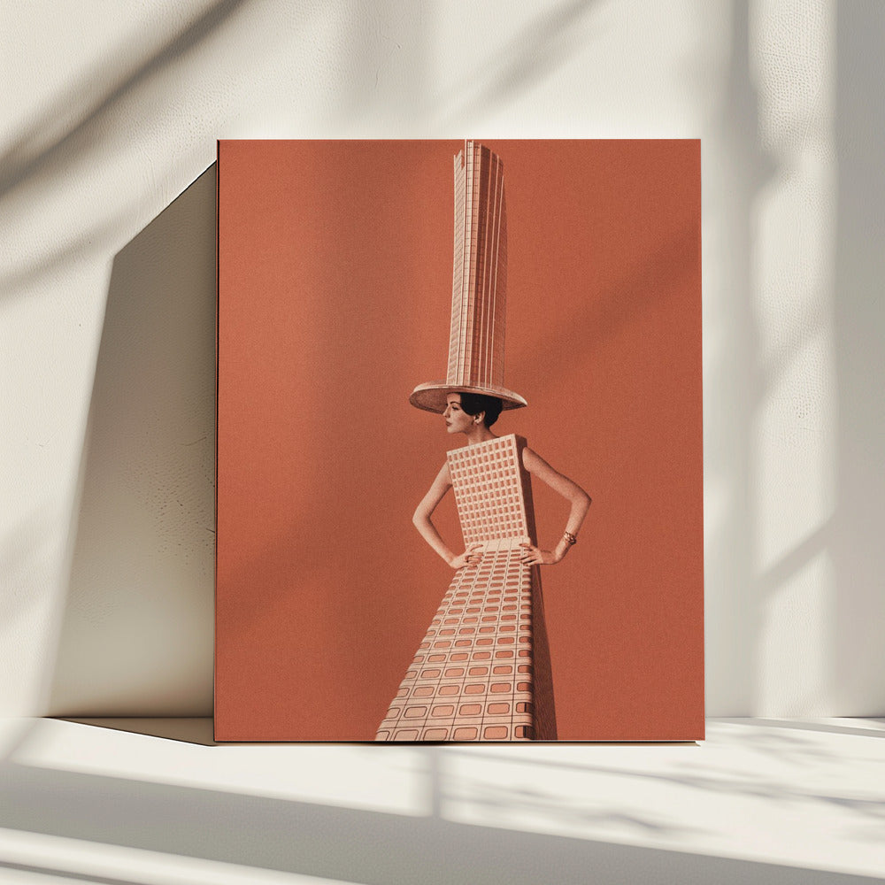 Stadsmeisje | Canvas