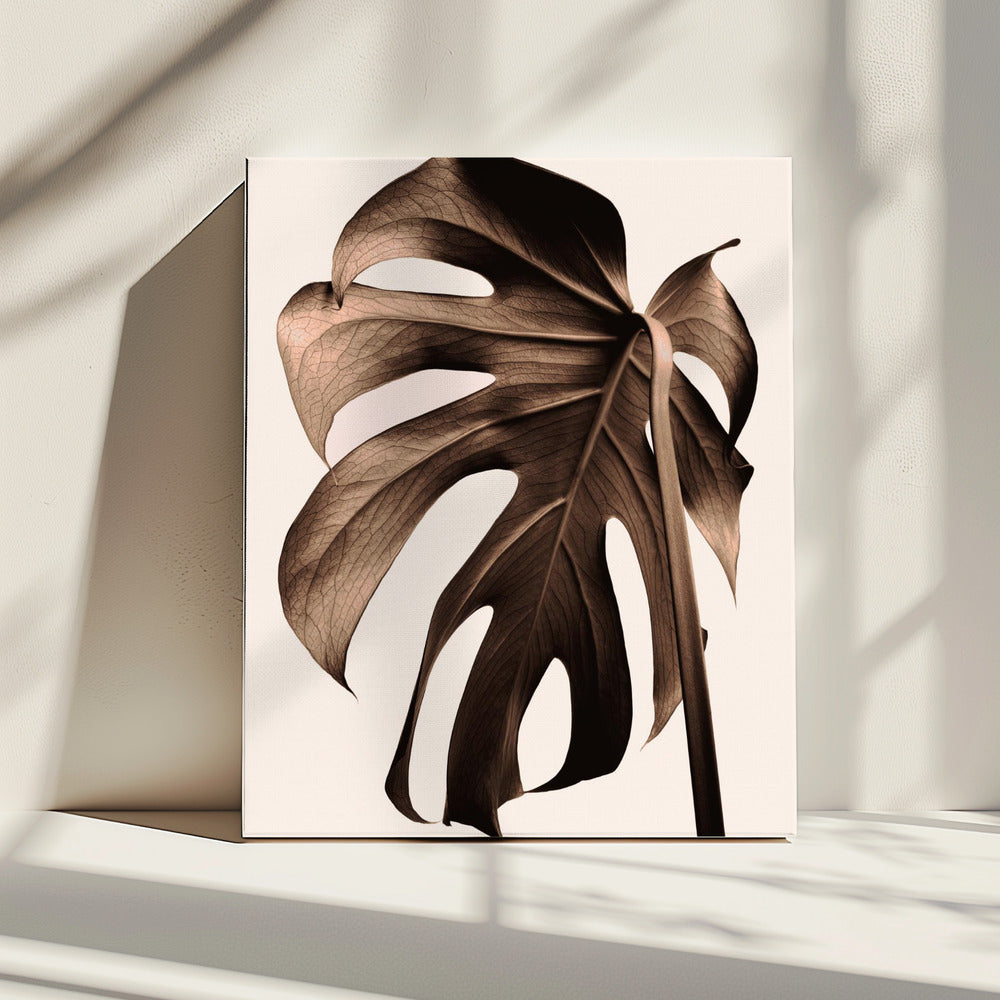 Monstera Goud | Canvas