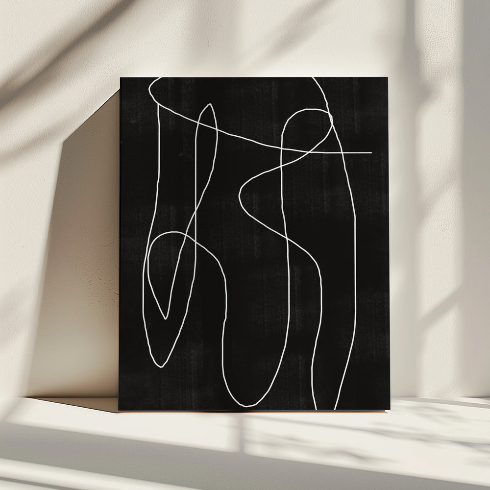 Abstracte lijn nr. 2. | Canvas