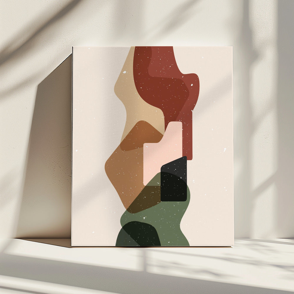Abstracte compositie 12 | Canvas