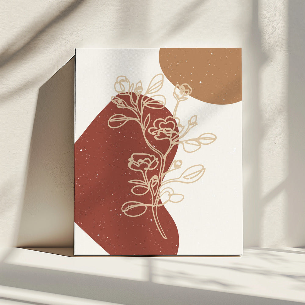 Abstracte compositie 19 | Canvas