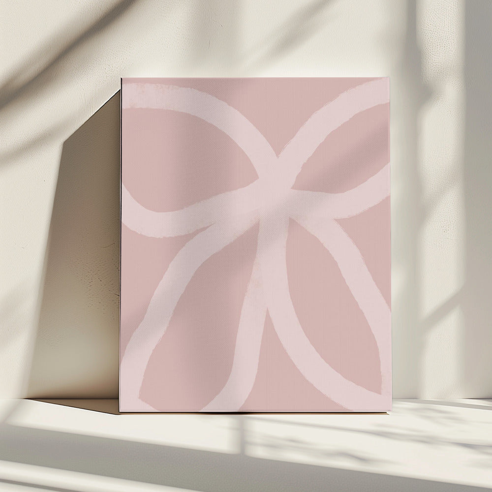 Abstracte vlinder | Canvas