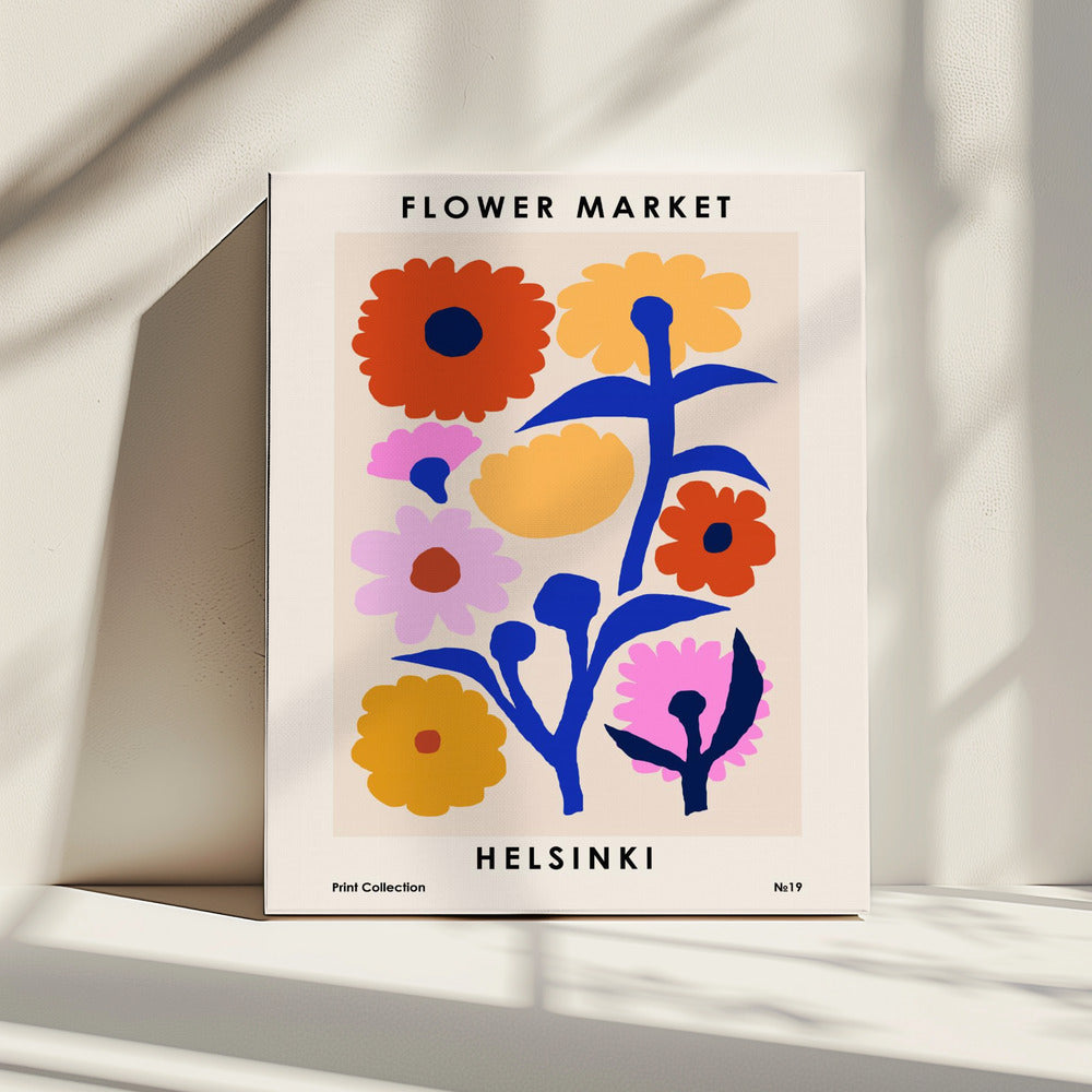 Bloemenmarkt. Helsinki | Canvas