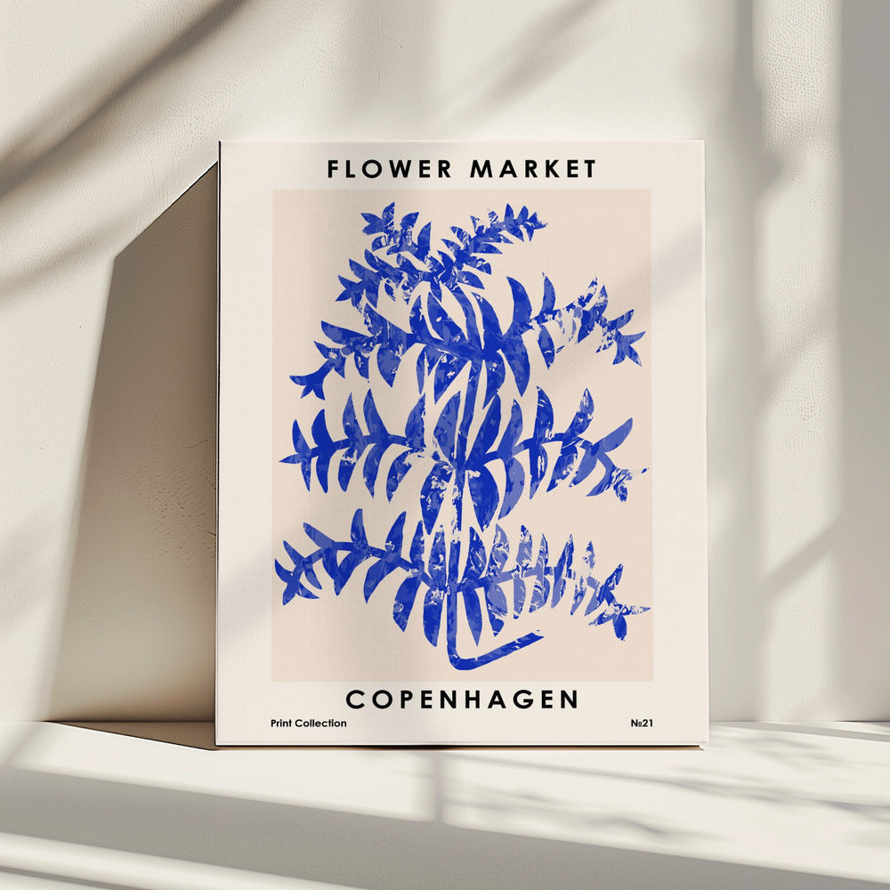 Bloemenmarkt. Kopenhagen | Canvas