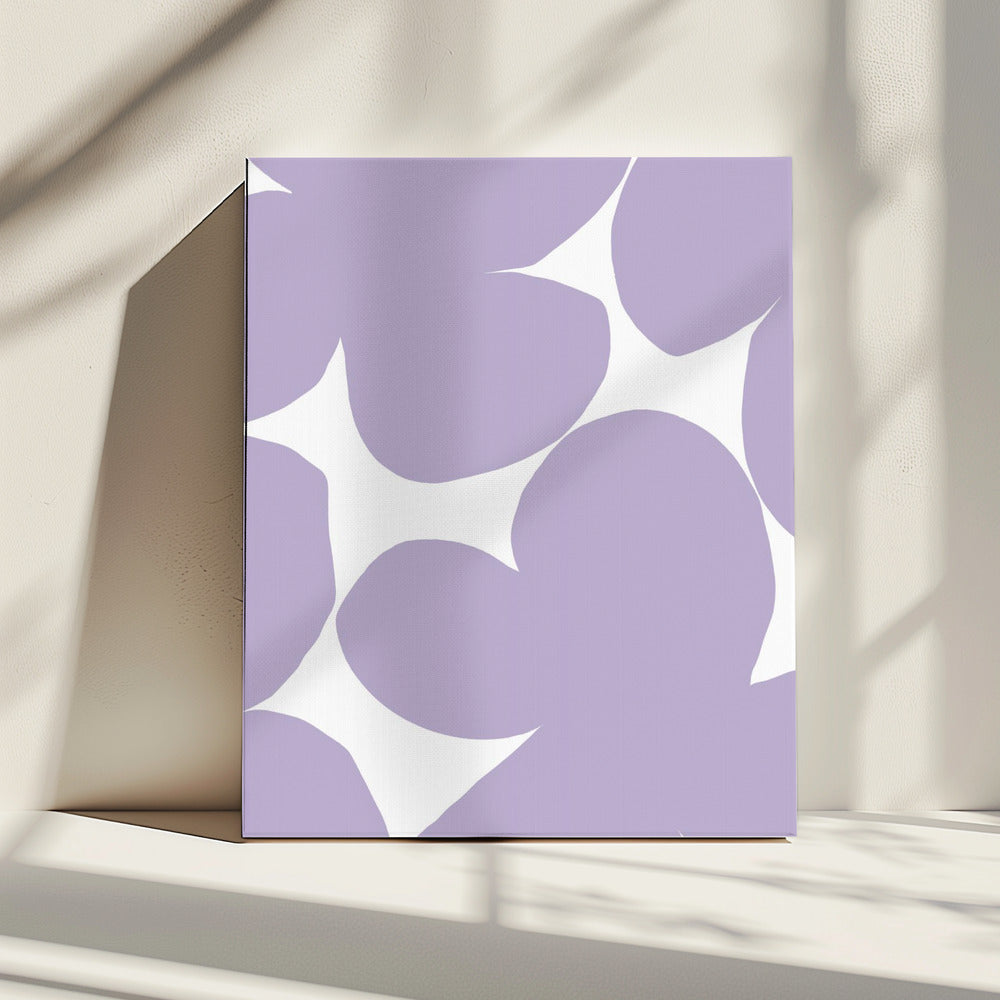 Lavendelblaadjes | Canvas