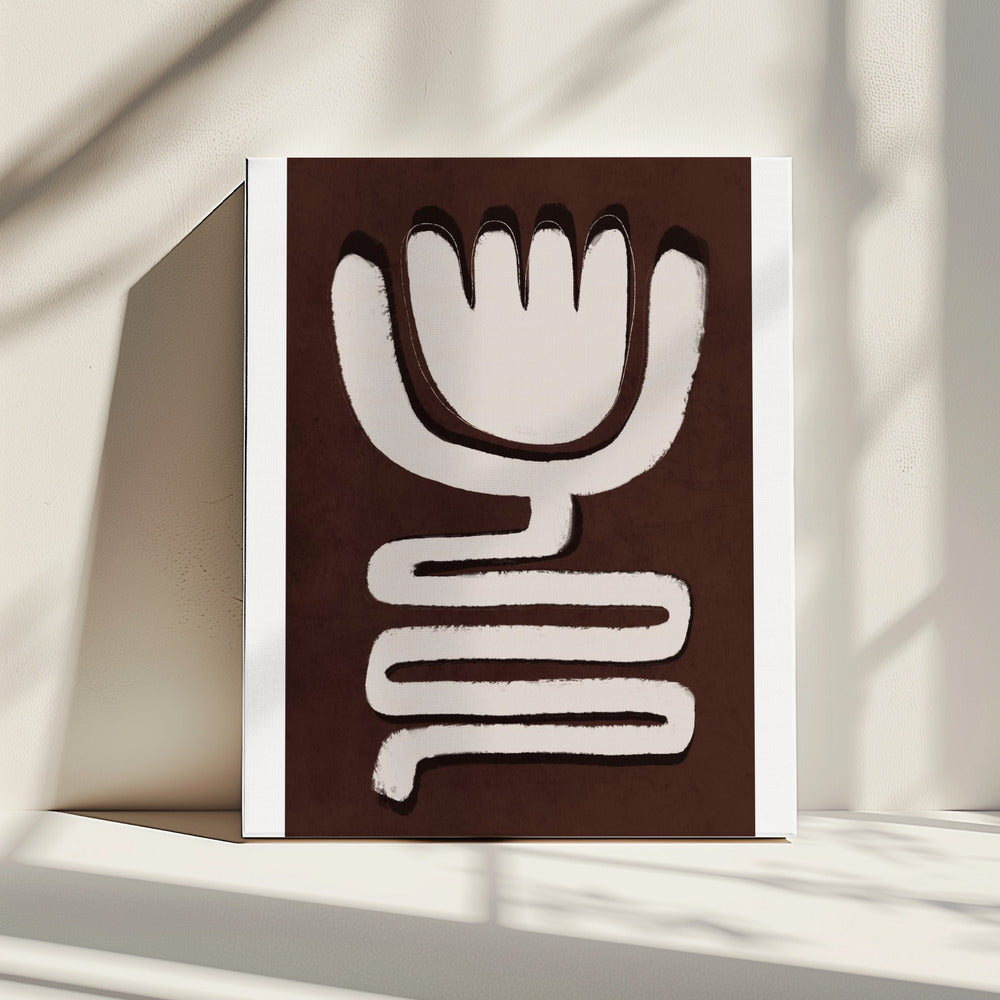 Grillige bloei | Canvas