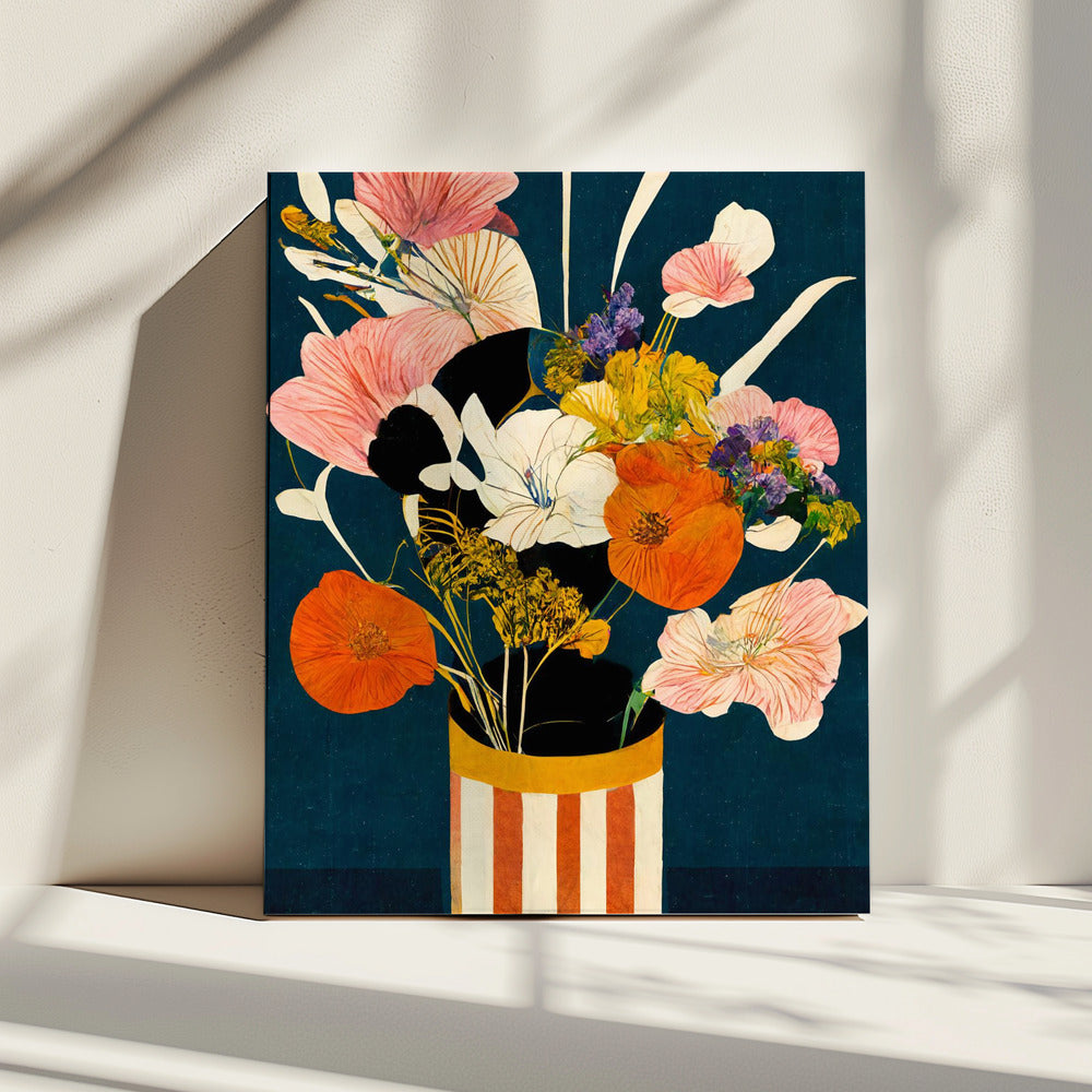 Levendige bloesems | Canvas