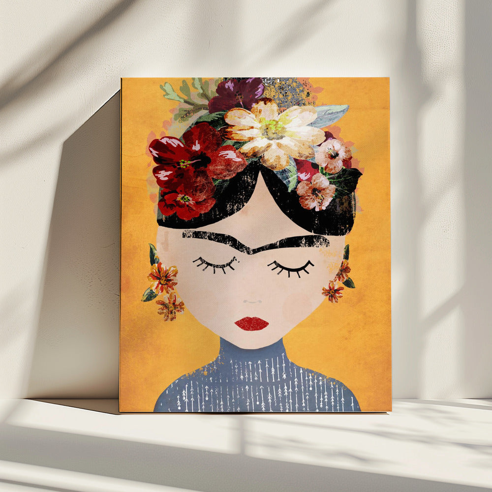 Bloemensereniteit | Canvas