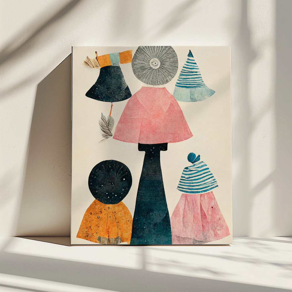 Reuzenpaddestoel | Canvas