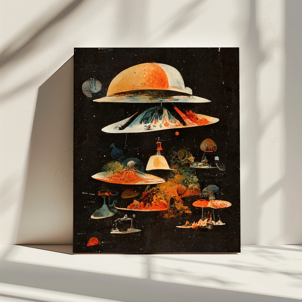 Hemelse lagen | Canvas