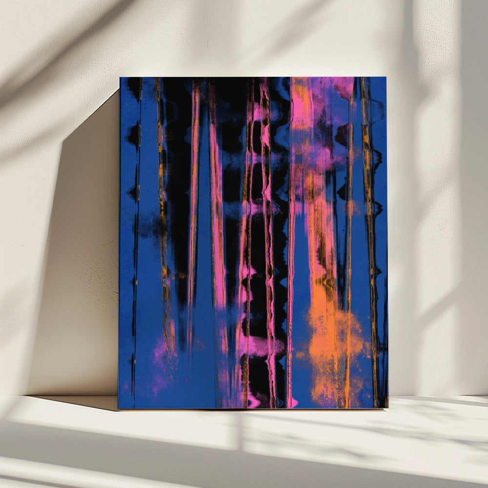 Levendige Nachtval | Canvas