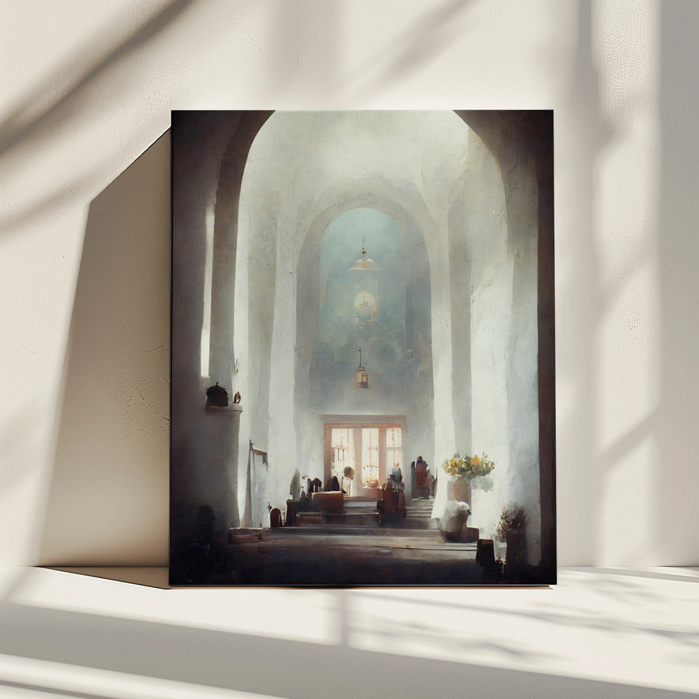 Zonovergoten heiligdom | Canvas