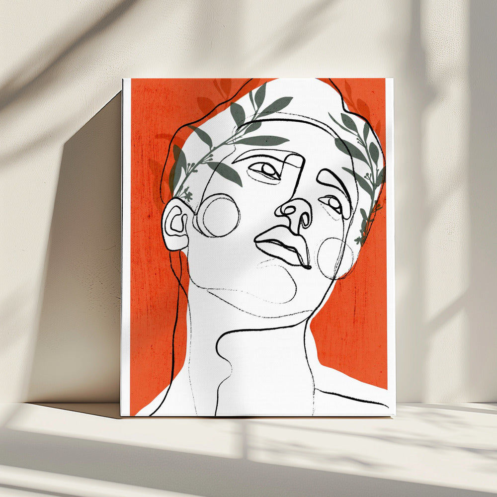 Weelderige Contemplatie | Canvas