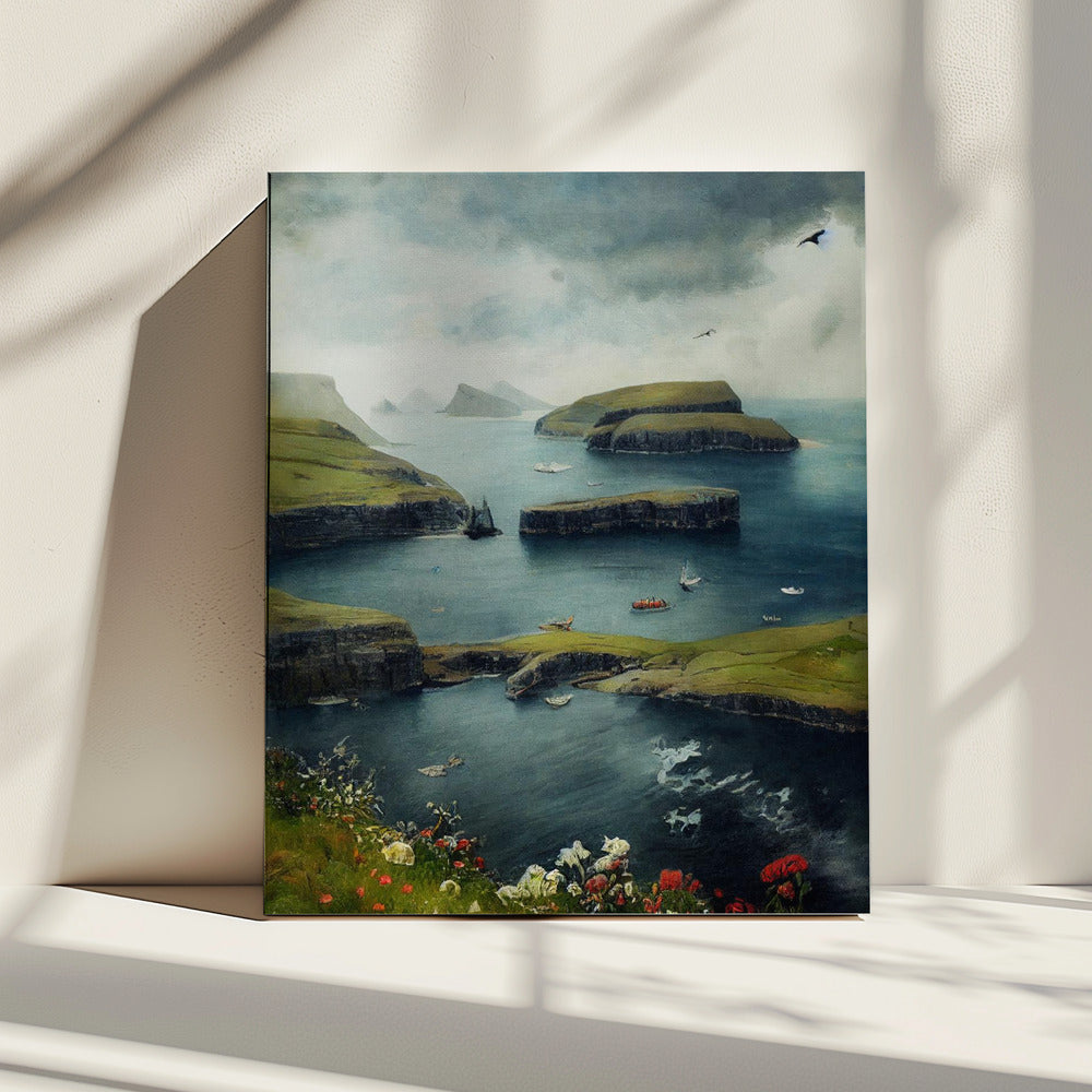 Eilanden van Sereniteit | Canvas