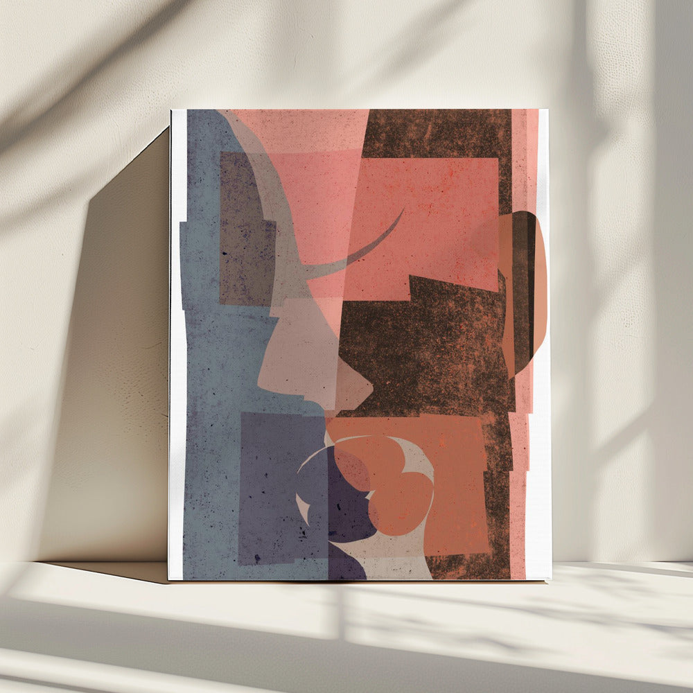 Gefragmenteerde tinten | Canvas