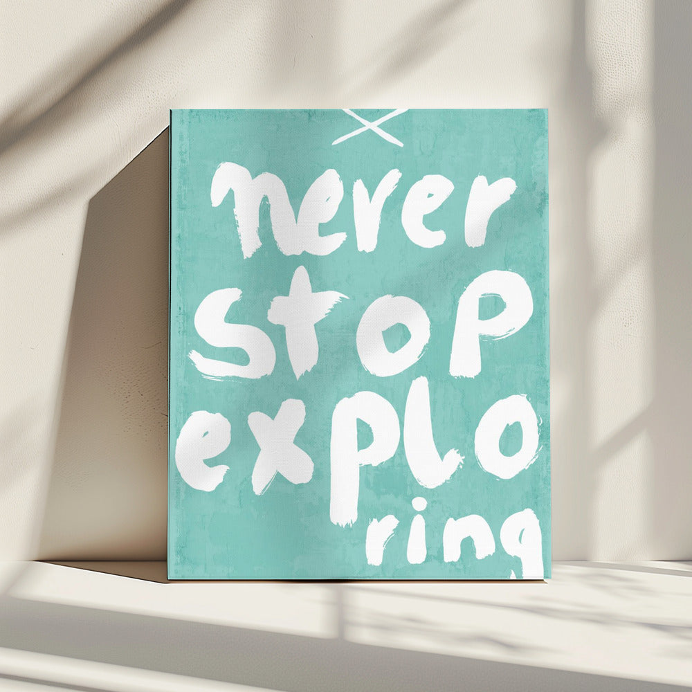 Blijf ontdekken | Canvas