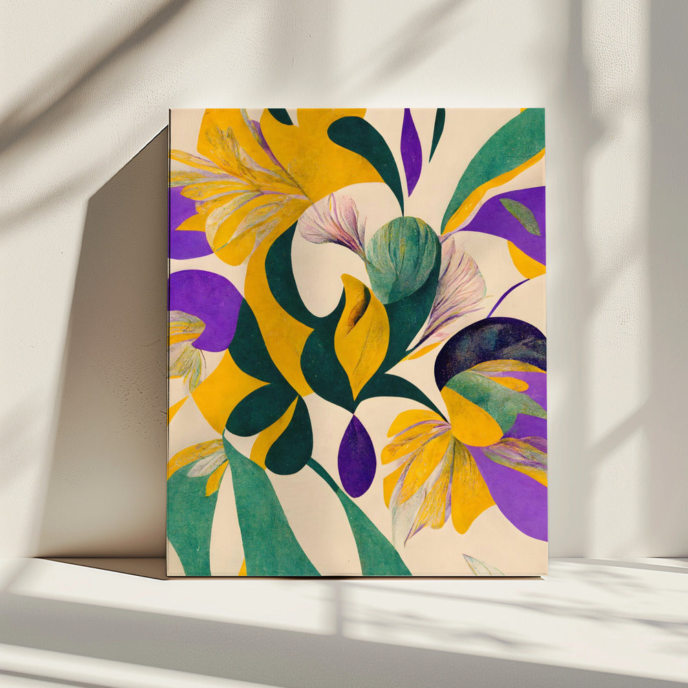 Lentebloemen | Canvas