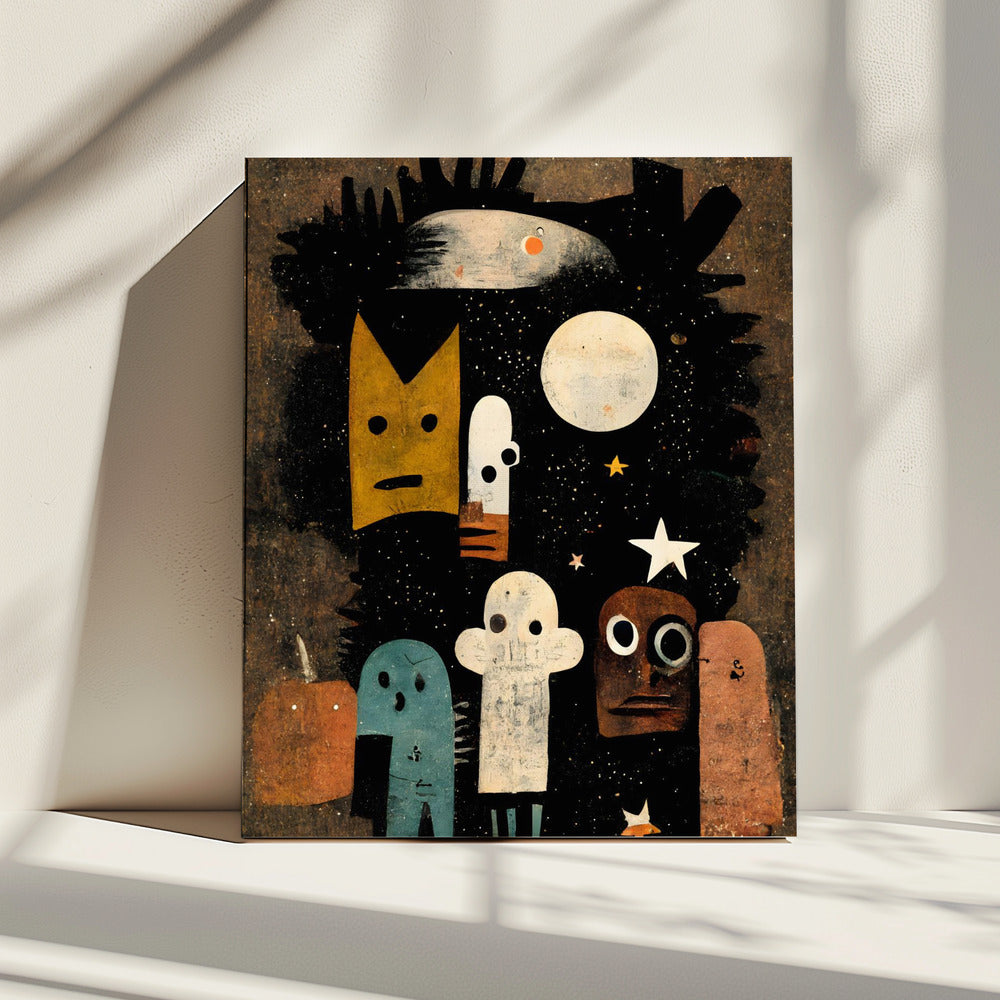 Hemels Gezichtsgezicht | Canvas