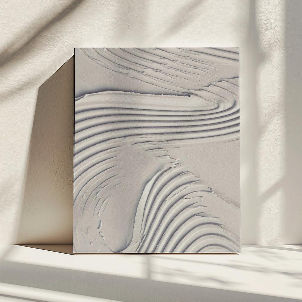 Moddertextuur 14 Beige | Canvas