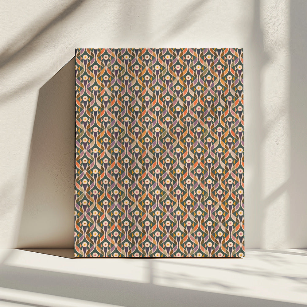 Geometrische bloei | Canvas