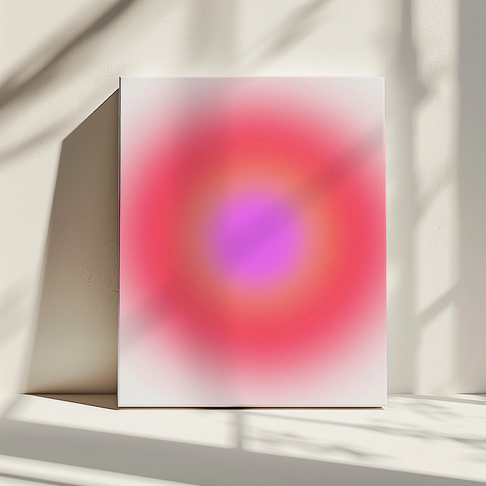 Stralende Gloeiende Bol | Canvas