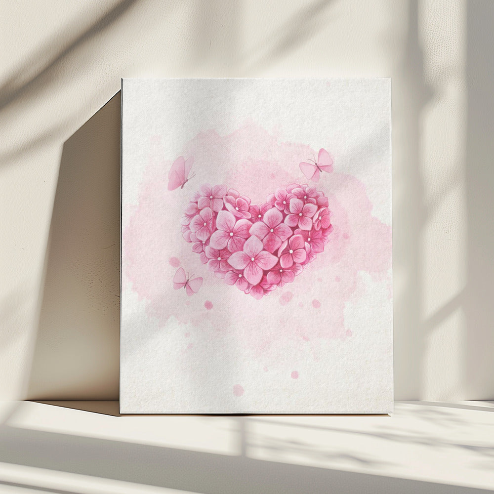 Liefdesbloemen | Canvas