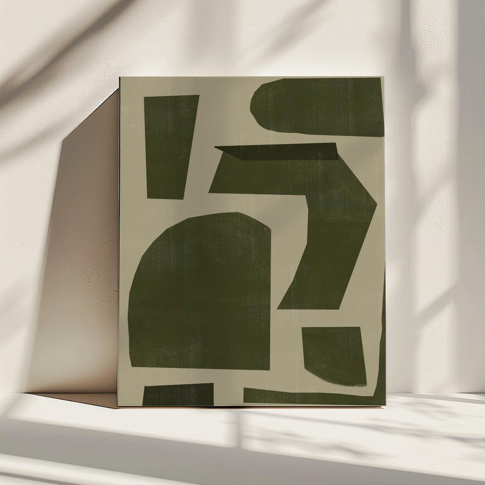 Vormen in harmonie | Canvas