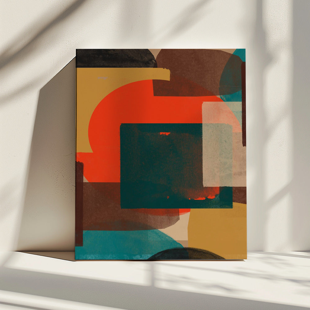 Vormen in harmonie | Canvas