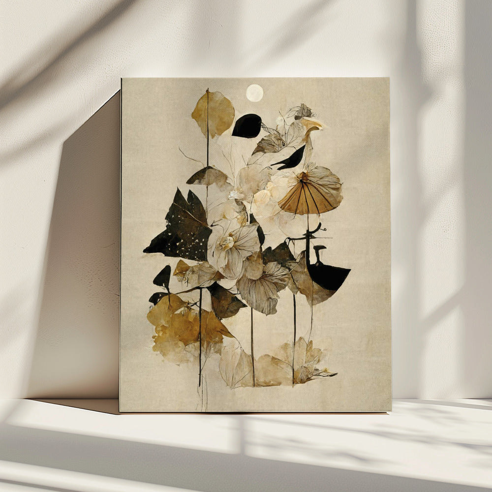 De grilligheid van de natuur | Canvas