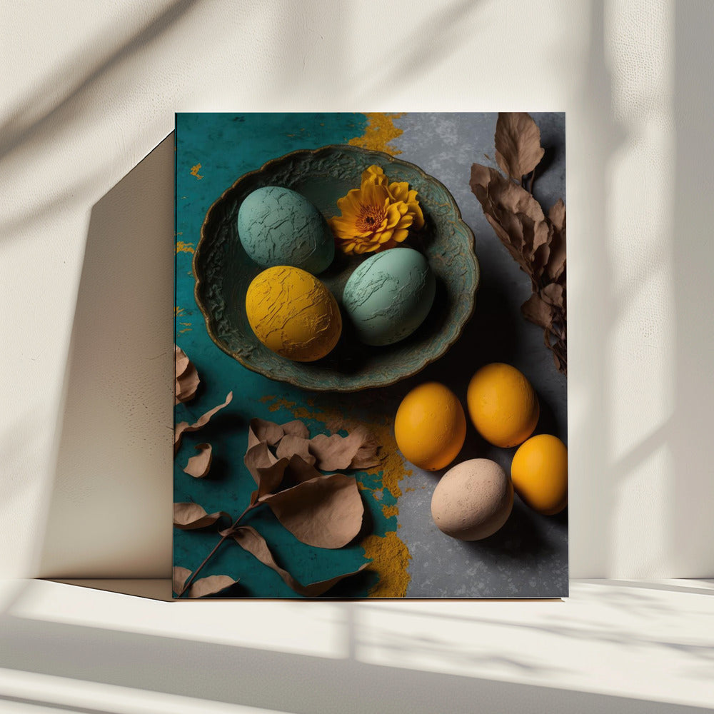 Etherische Eieren | Canvas