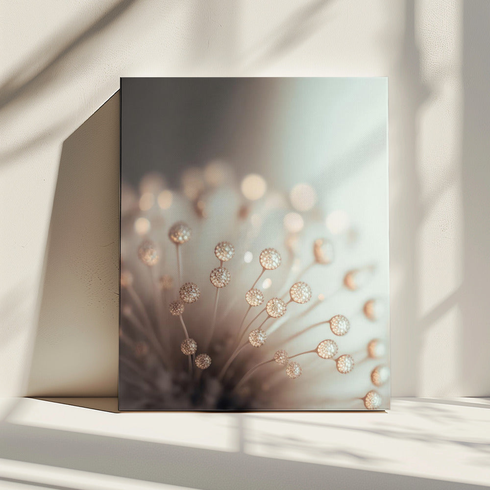 Dromerige paardenbloem | Canvas
