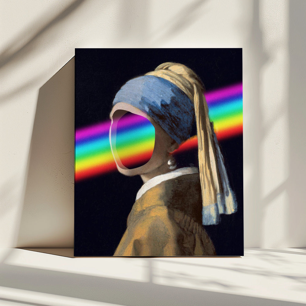 Regenboogportret | Canvas