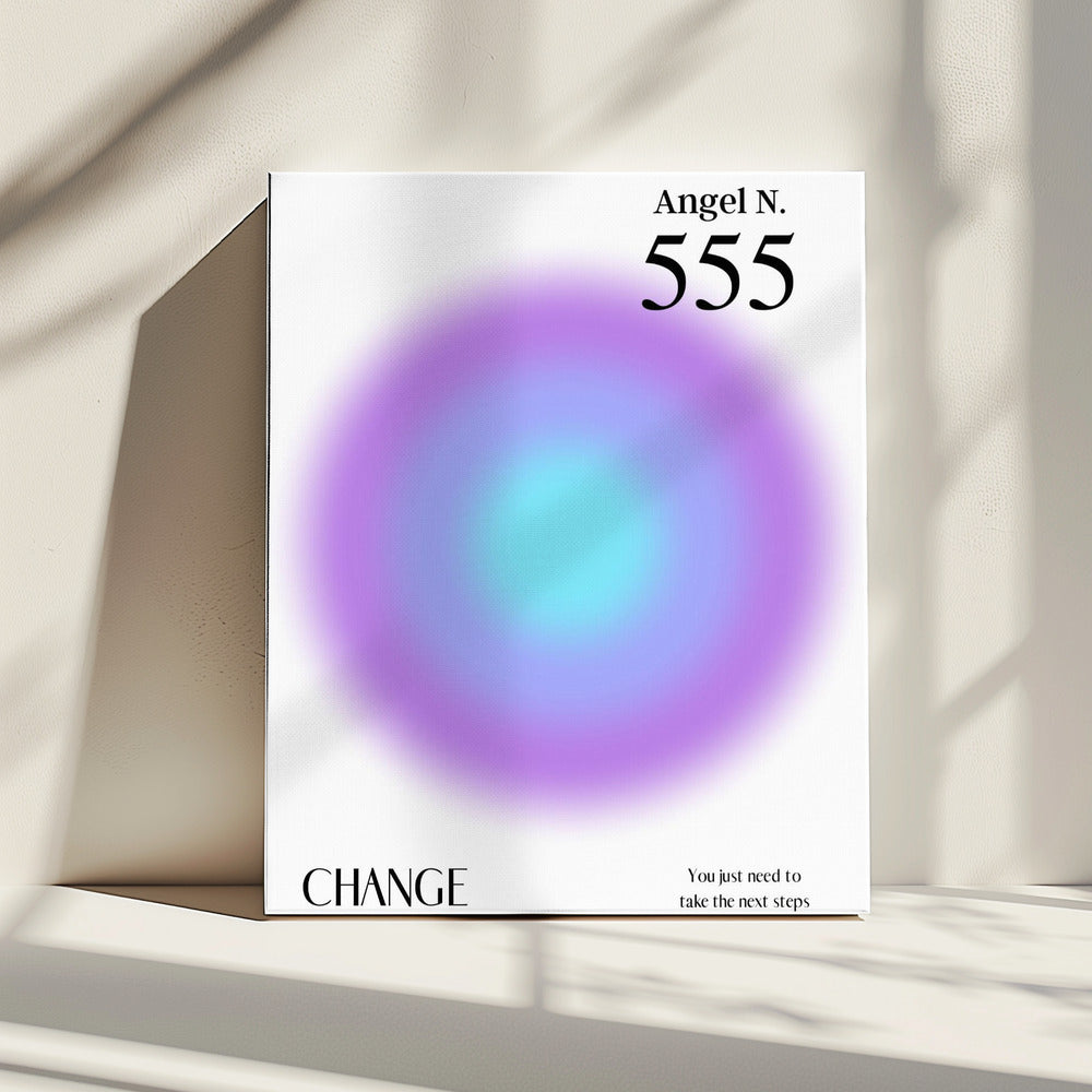 Engel nummer 555 | Canvas