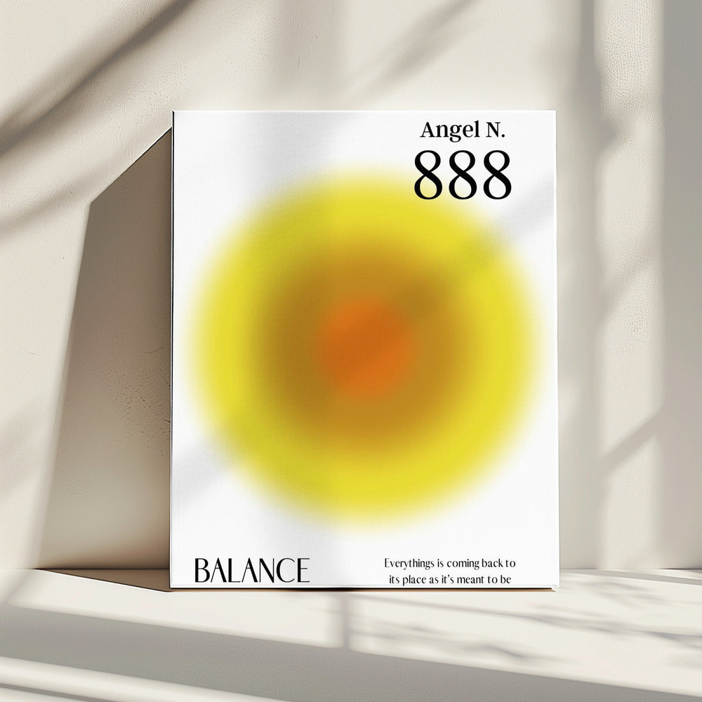 Engel nummer 888 | Canvas
