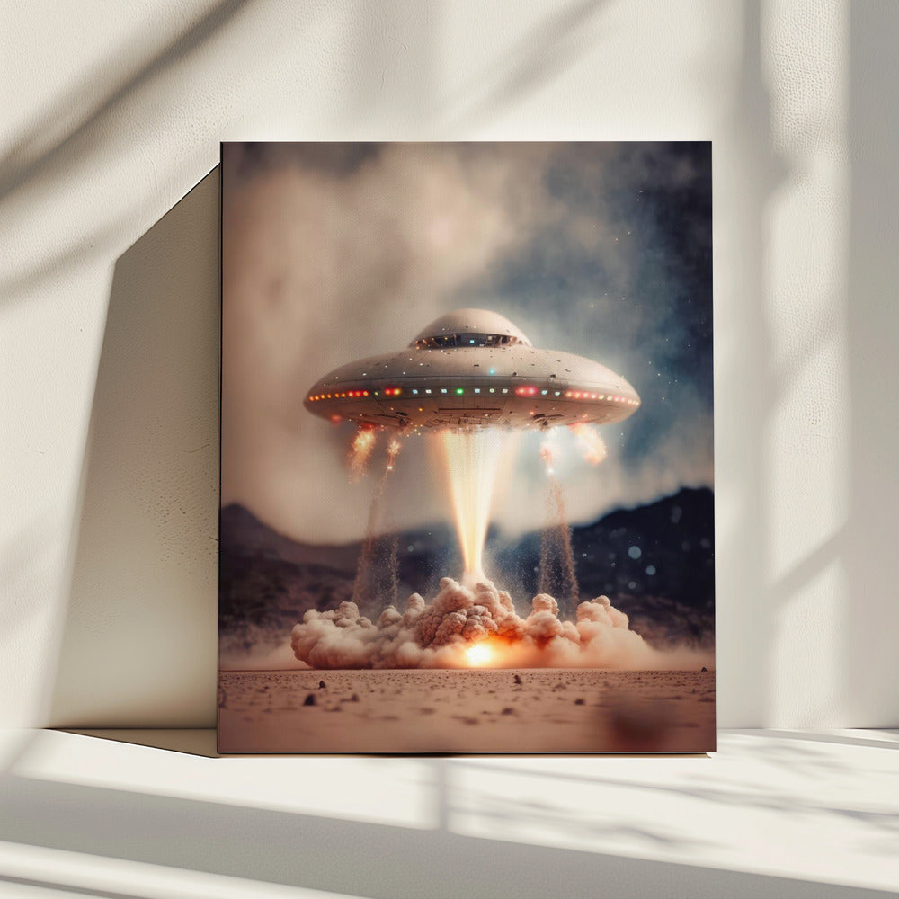 Galactische Opstijging | Canvas