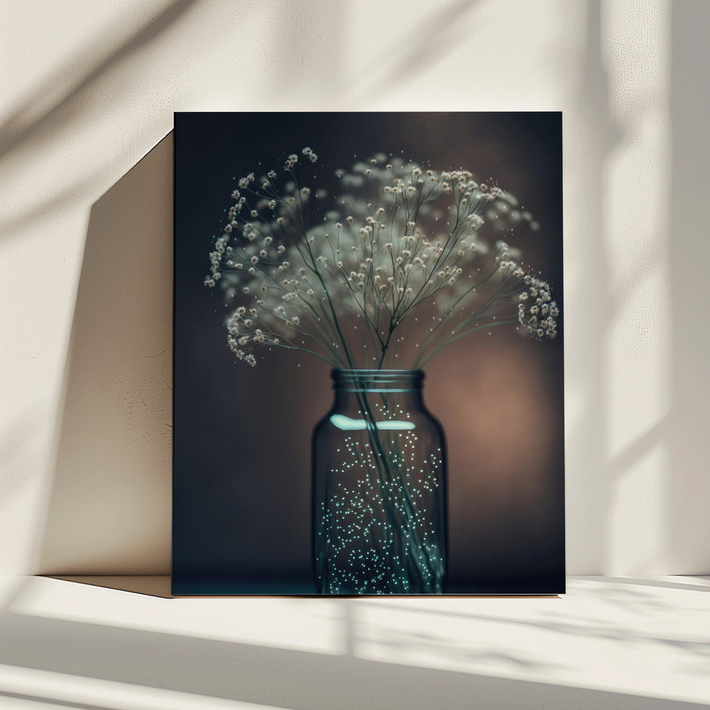 Gloeiende sereniteit | Canvas