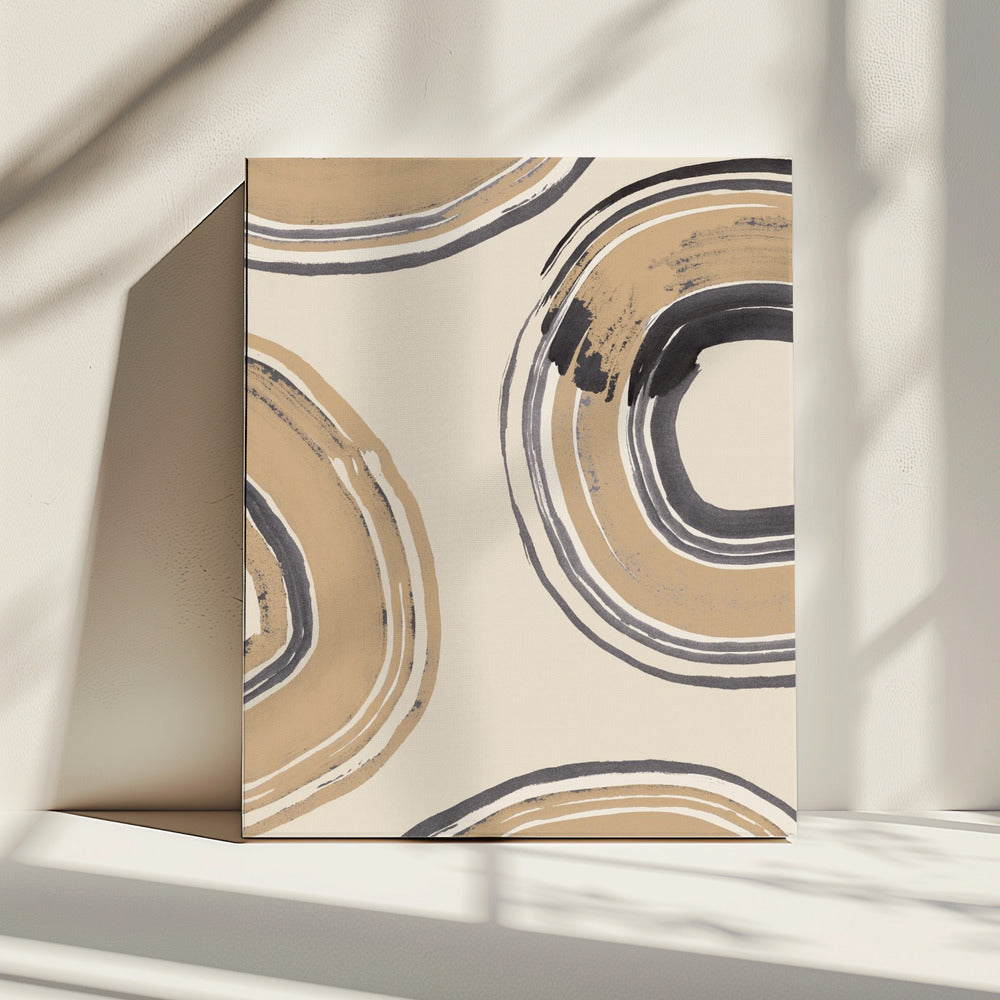 Abstracte cirkels | Canvas