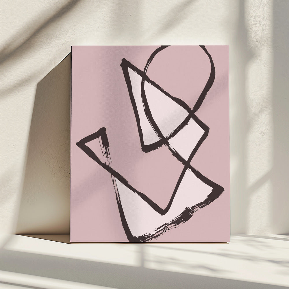 Abstracte vormen | Canvas