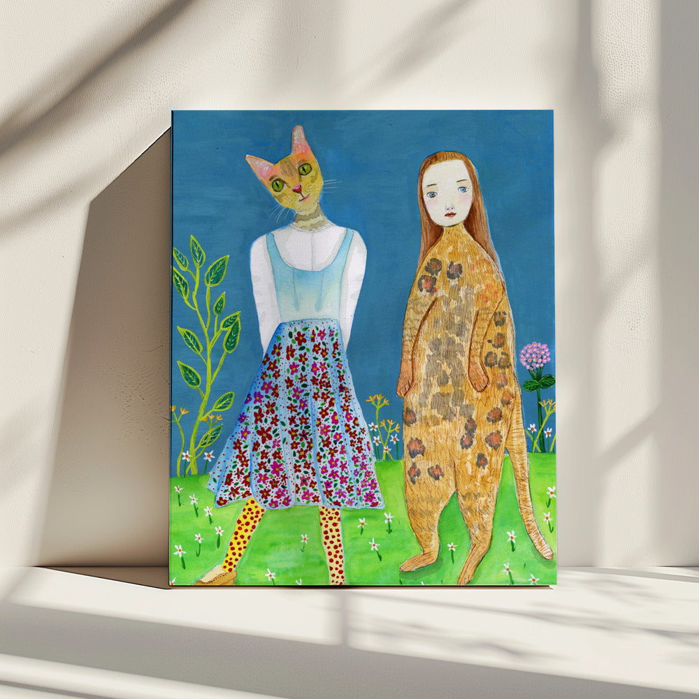 De wissel van hoofden | Canvas