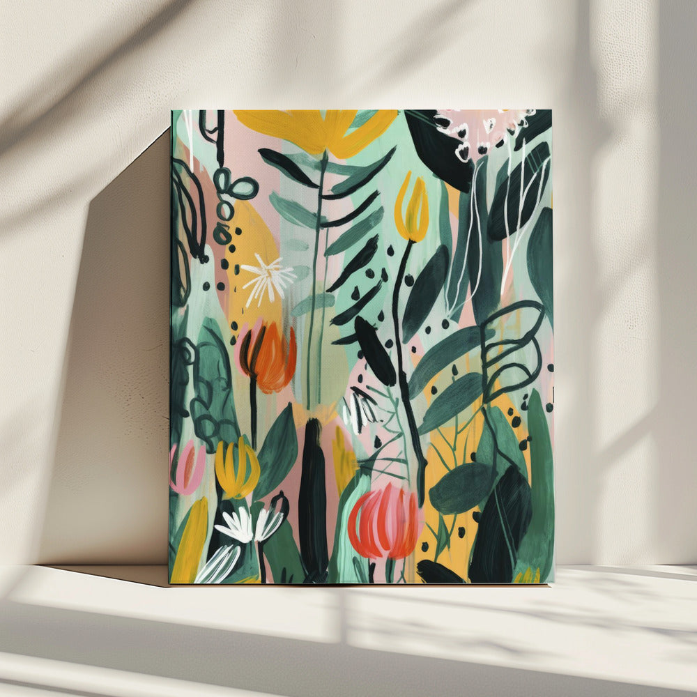 Bloemensymfonie | Canvas