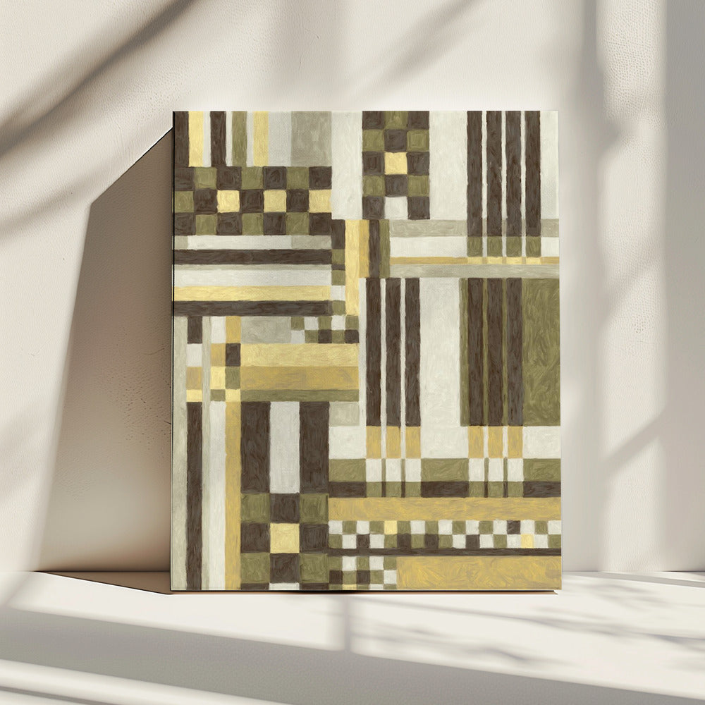 Abstracte compositie 24 | Canvas