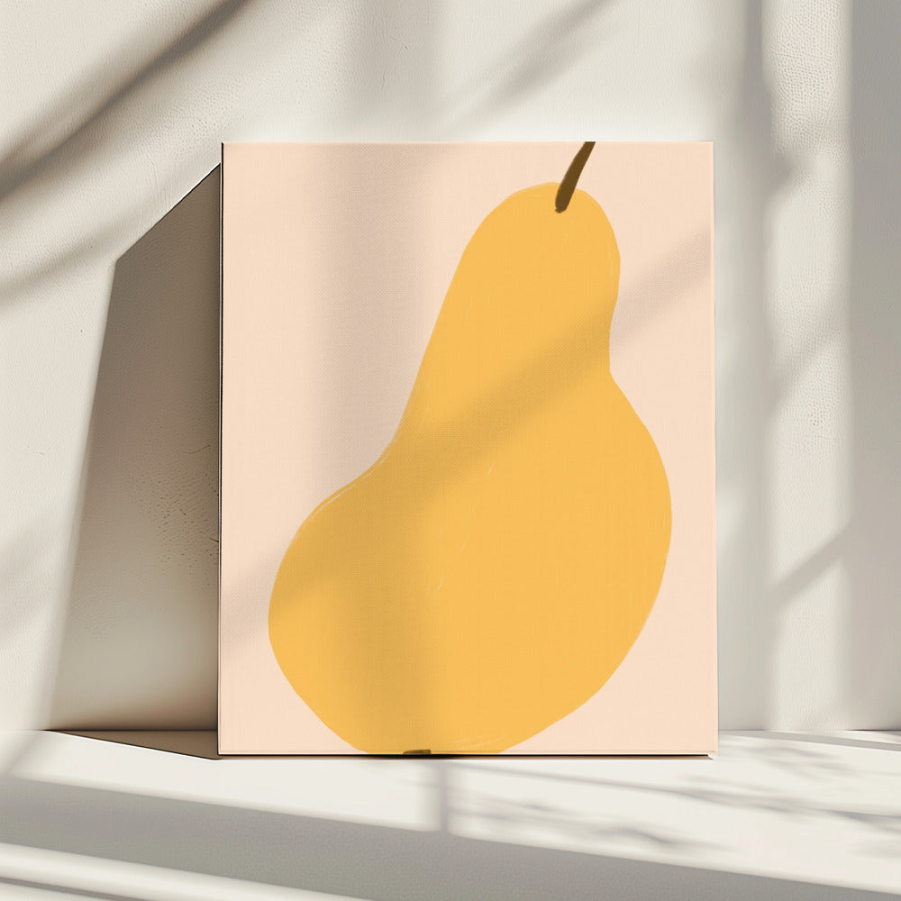 Gouden Perenstilleven | Canvas