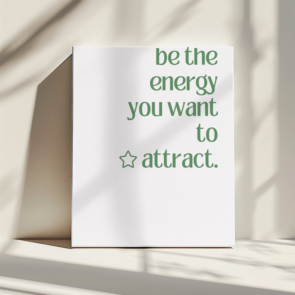 Alleen positieve vibes | Canvas