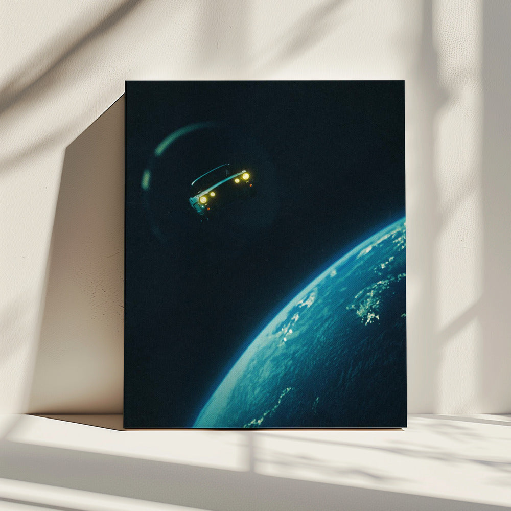 Roadtrip in de ruimte | Canvas