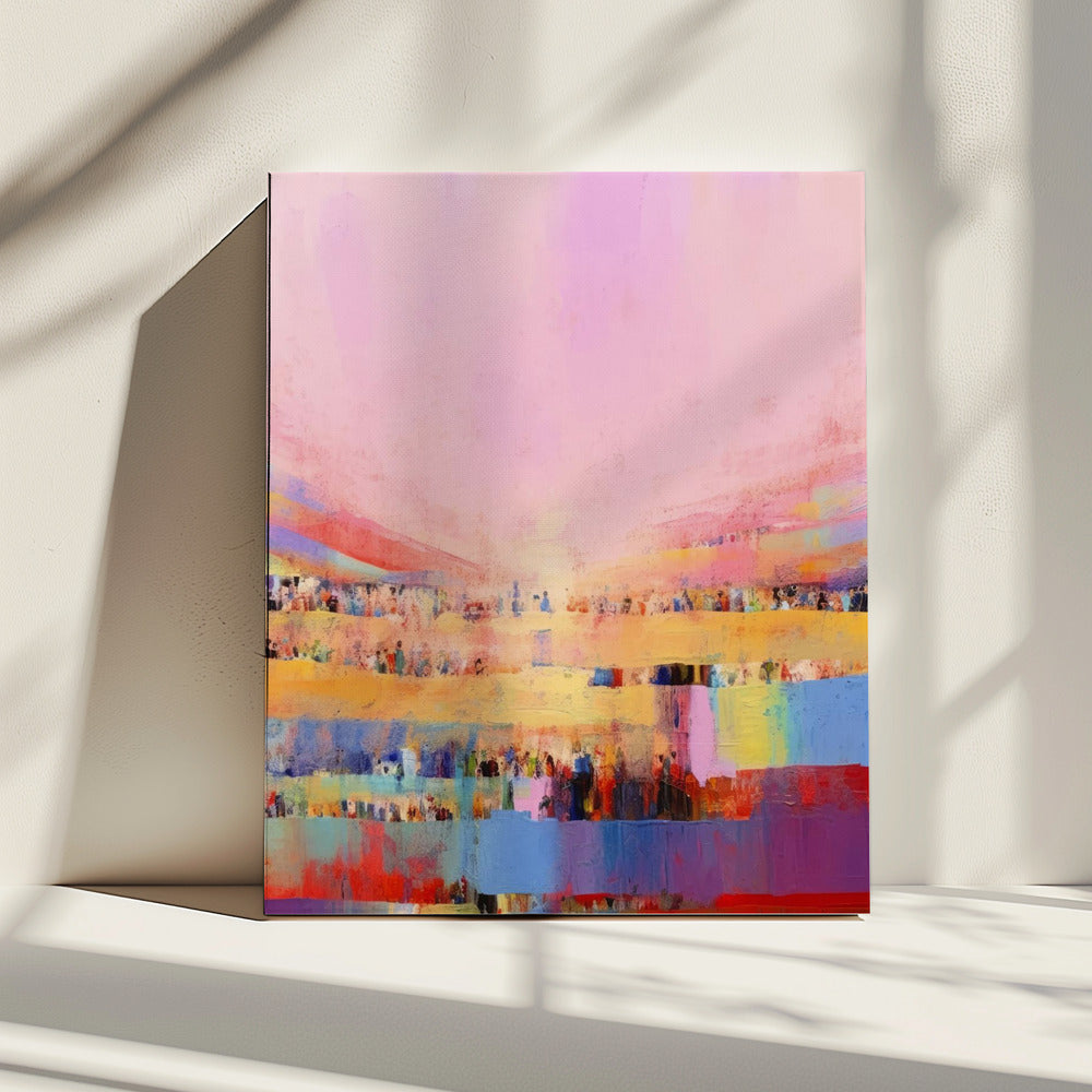 Kleurrijke Horizon | Canvas