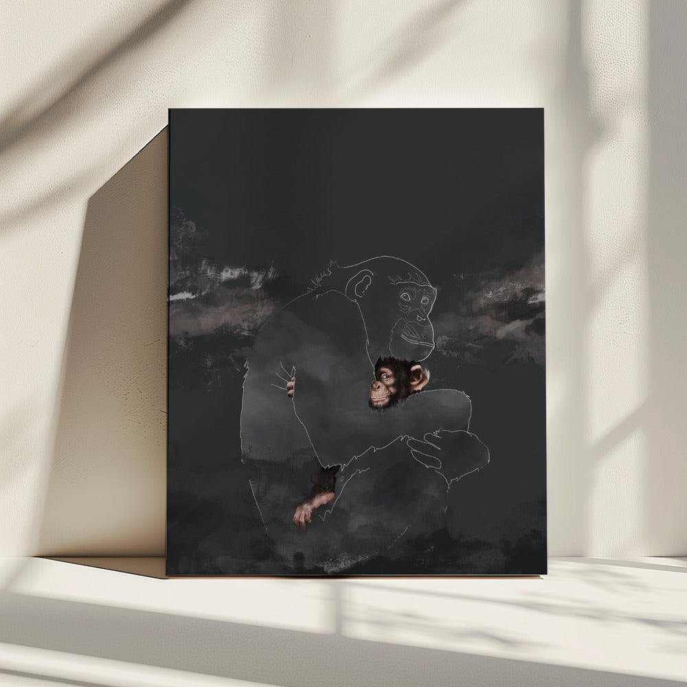 Ik wou dat je hier was | Canvas